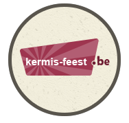 logo version néerlandaise ou l'on peut lire 'kermis-feest.be'